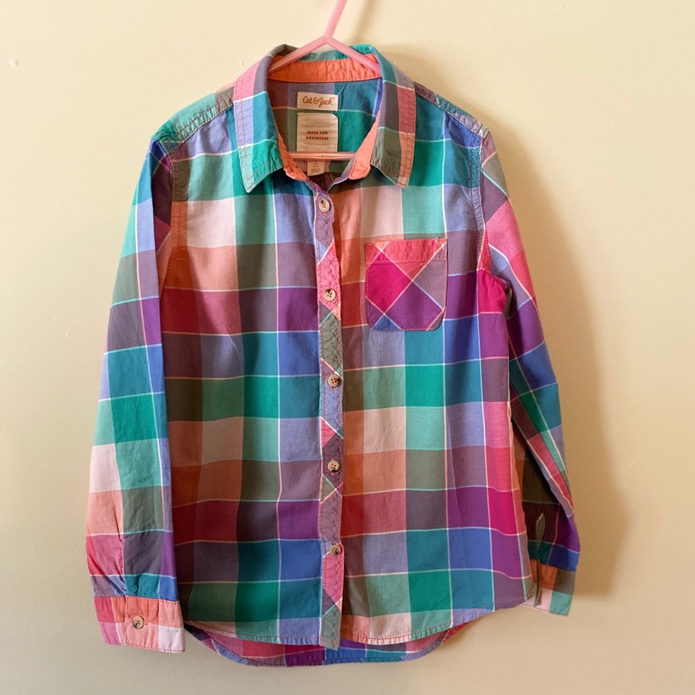 👚 Cat and Jack Button Down